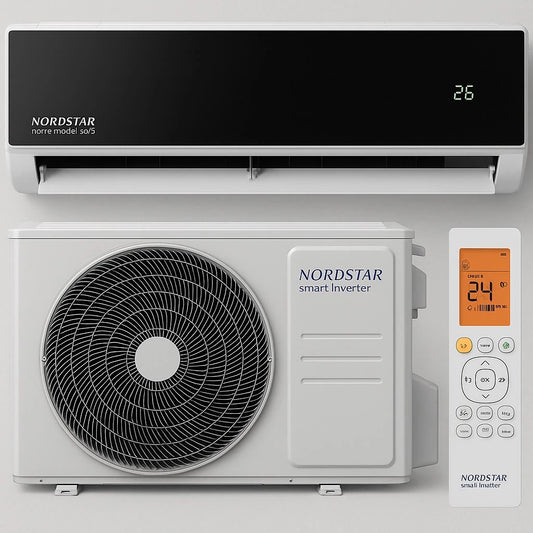 Conditioner Nord Star Inverter 35 Wi-Fi integrat NOIRE